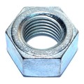 Midwest Fastener Hex Nut, 1-1/4"-7, Steel, Grade 2, Zinc Plated, 10 PK 03681